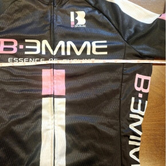 New Black Cycle Bike Athletic Active Jersey Biemme Sports Womens Med Shirt Top - Picture 7 of 7